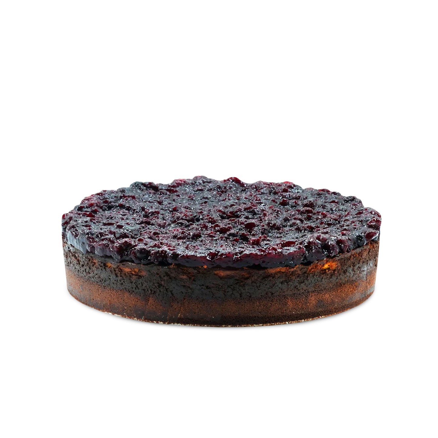 Brownie Blackcurrant Vanilla Cheesecake
