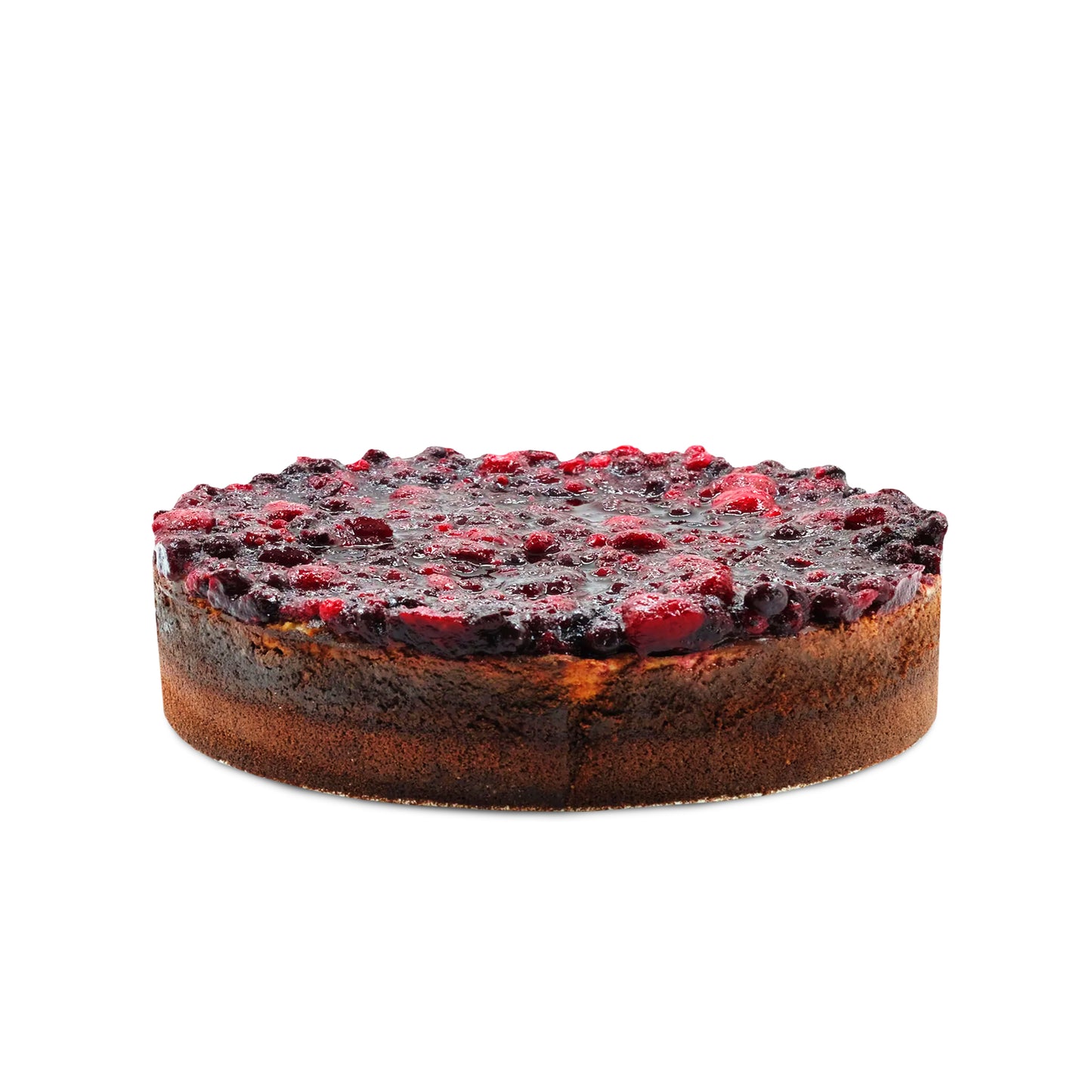 Brownie Mixed Berries Vanilla Cheesecake