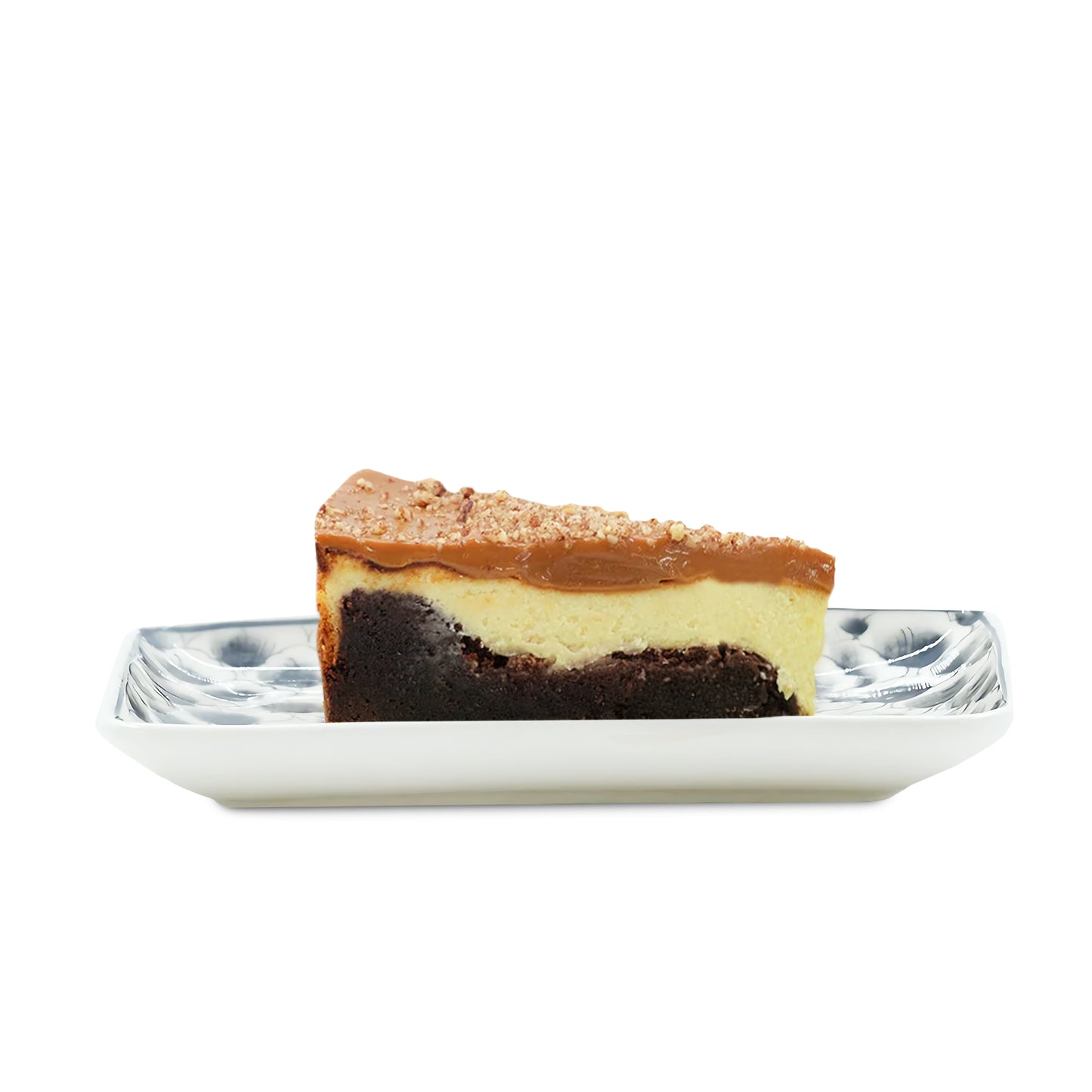 Brownie Pecan Caramel Cheesecake